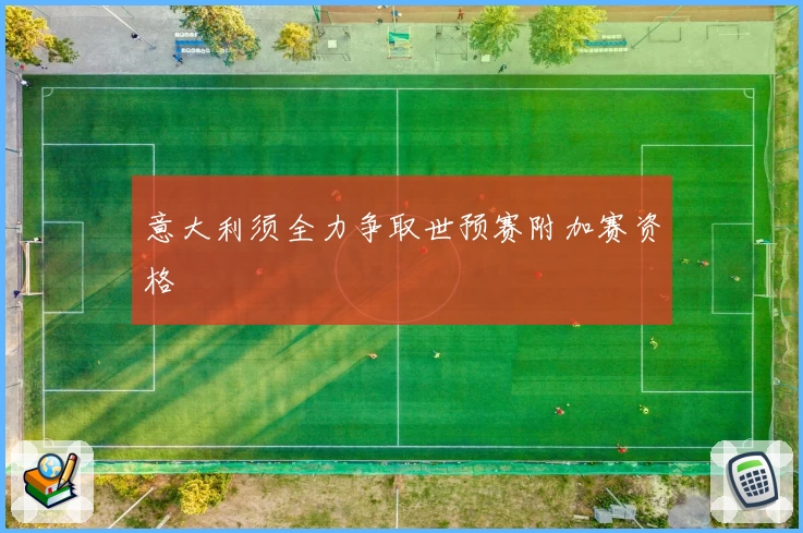 意大利须全力争取世预赛附加赛资格